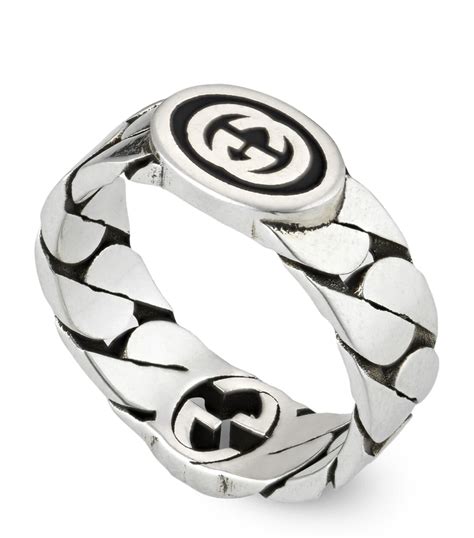 gucci 520 ring|designer Gucci silver rings.